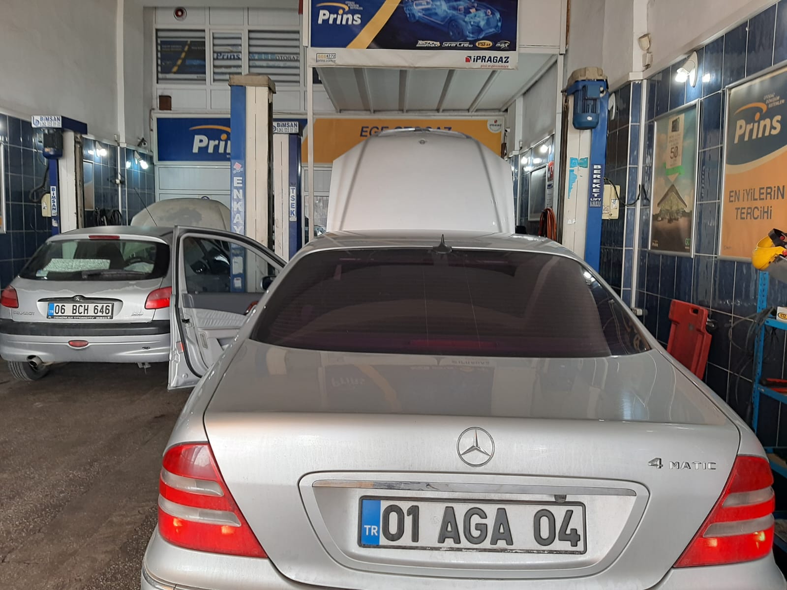 Prins silverline 8cilindir mercedes montajı